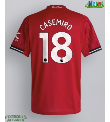 Manchester United Casemiro #18 Hemmatröja 2025-26 Kortärmad